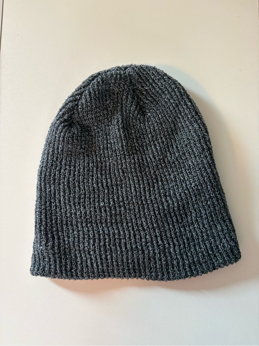 KBETHOS Men's Ribbed Knit Beanie - Charcoal